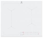 Варильна поверхня Electrolux індукційна, 60см, розширена зона, датчик кипіння, Hob2Hood, білий