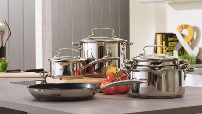 Каструля з кришкою, Tefal DUETTO+, 18 см, 2л, нержавіюча сталь