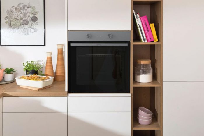 Духова шафа Gorenje електрична, 84л, A,  нерж