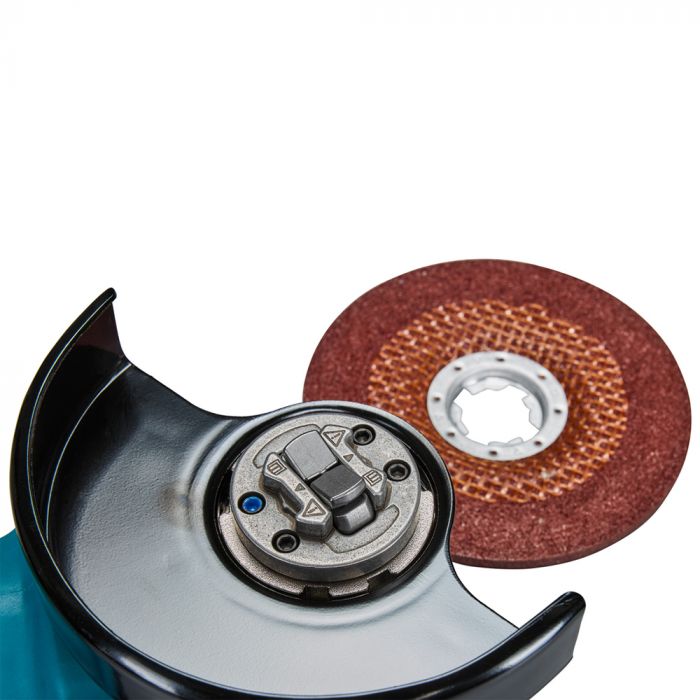 Шліфмашина кутова Makita X-LOCK GA5080RX02, 125мм, 1400Вт, 1200 об/хв, 2.7кг