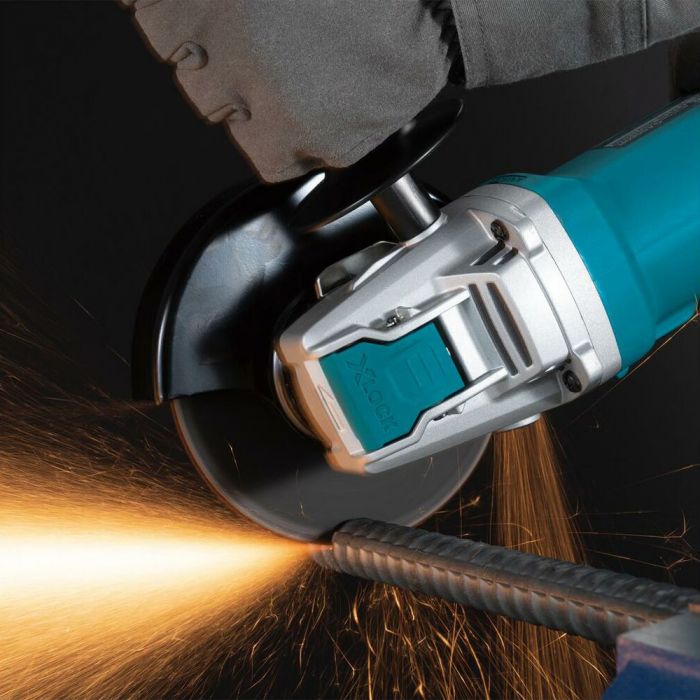 Шліфмашина кутова Makita X-LOCK GA5080RX02, 125мм, 1400Вт, 1200 об/хв, 2.7кг