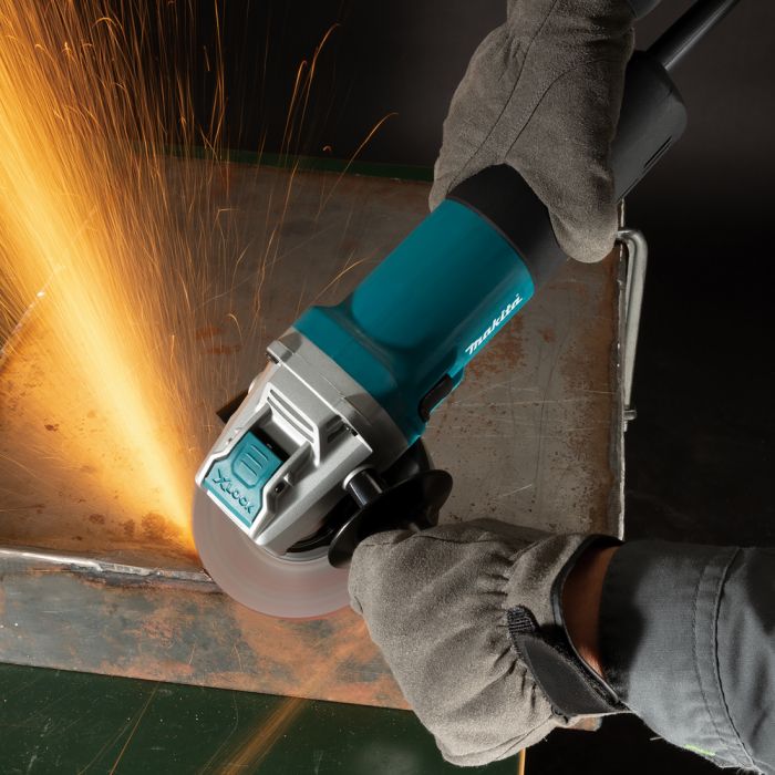 Шліфмашина кутова Makita X-LOCK GA5080RX02, 125мм, 1400Вт, 1200 об/хв, 2.7кг