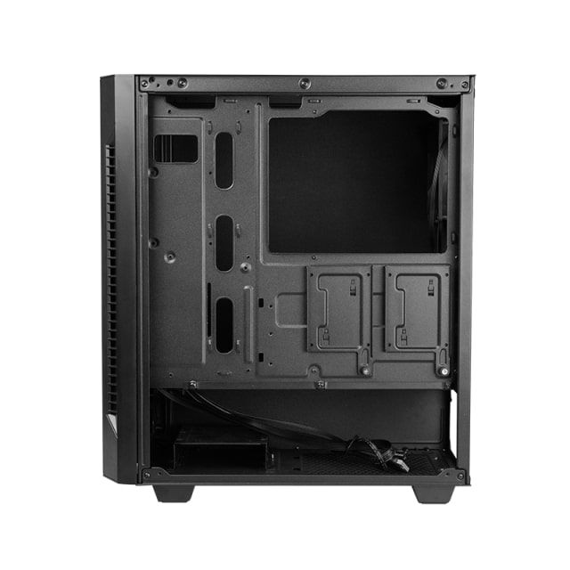 Корпус CHIEFTEC Elox AS-01B, без БЖ, 2xUSB3.2, 1xUSB2.0, 1x120мм, Sound insulated panels, ATX, чорний