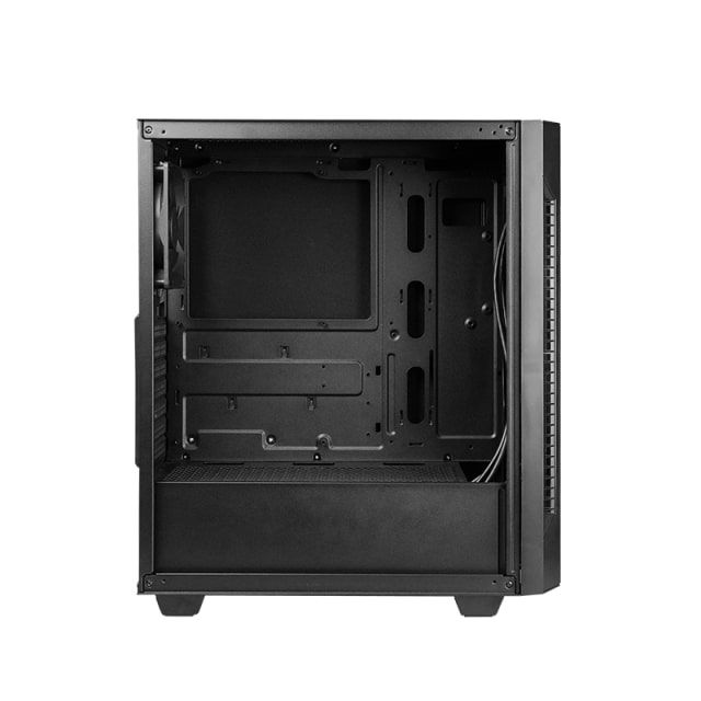 Корпус CHIEFTEC Elox AS-01B, без БЖ, 2xUSB3.2, 1xUSB2.0, 1x120мм, Sound insulated panels, ATX, чорний