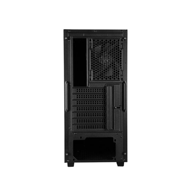 Корпус CHIEFTEC Elox AS-01B, без БЖ, 2xUSB3.2, 1xUSB2.0, 1x120мм, Sound insulated panels, ATX, чорний
