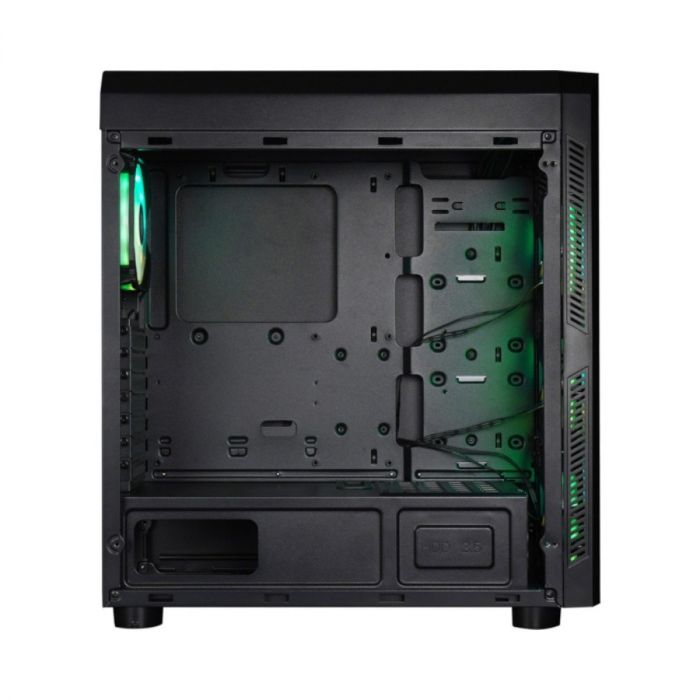 Корпус CHIEFTEC Gaming Scorpion 4 Tempered Glass Edition, без БЖ, 2xUSB3.2, 1xUSB2.0, 4x120мм RAINBOW ARGB, ATX, чорний