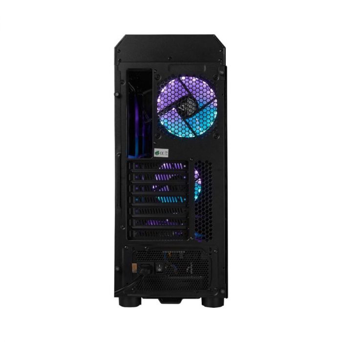Корпус CHIEFTEC Gaming Scorpion 4 Tempered Glass Edition, без БЖ, 2xUSB3.2, 1xUSB2.0, 4x120мм RAINBOW ARGB, ATX, чорний