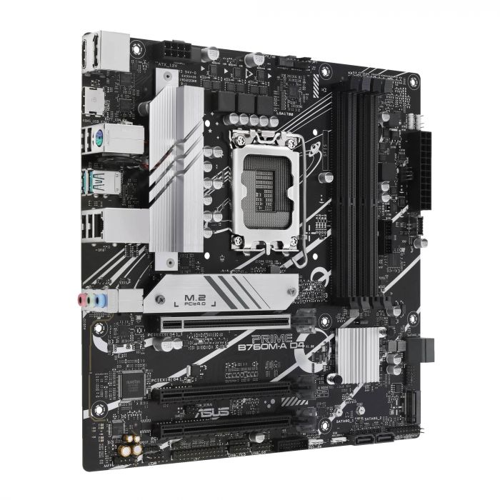 Материнcька плата ASUS PRIME B760M-A D4-CSM s1700 B760 4xDDR4 M.2 HDMI DP mATX CSM