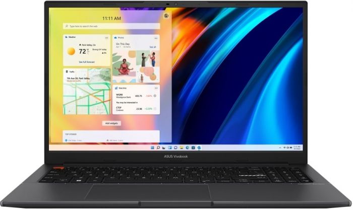 Ноутбук ASUS Vivobook S 15 M3502QA-L1209 15.6" FHD OLED, AMD R7-5800H, 16GB, F512GB, UMA, NoOS, Чорний