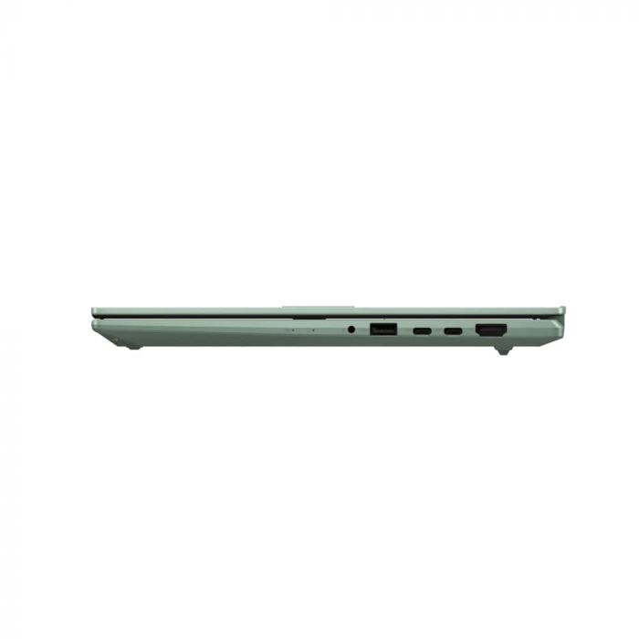 Ноутбук ASUS Vivobook S 15 M3502QA-L1210 15.6" FHD OLED, AMD R5-5600H, 16GB, F512GB, UMA, NoOS, Зелений