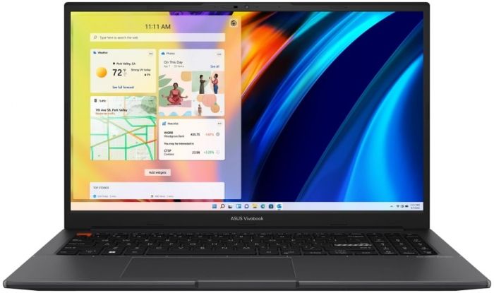 Ноутбук ASUS Vivobook S 15 M3502QA-L1212 15.6" FHD OLED, AMD R5-5600H, 16GB, F512GB, UMA, NoOS, Чорний