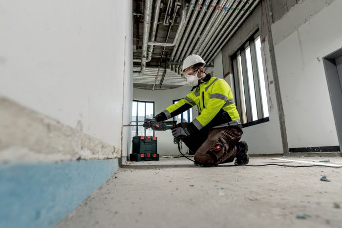 Перфоратор Metabo KHE 2245, 750Вт, SDS-plus, 2.2Дж, 3 режими, 0-1500об/хв, 2.7кг