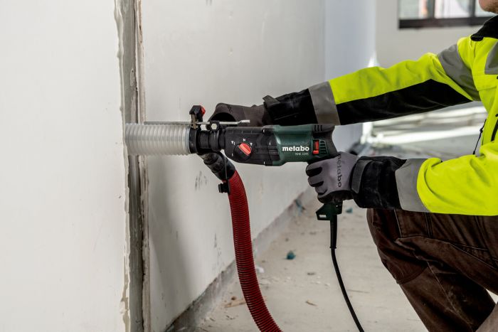 Перфоратор Metabo KHE 2245, 750Вт, SDS-plus, 2.2Дж, 3 режими, 0-1500об/хв, 2.7кг