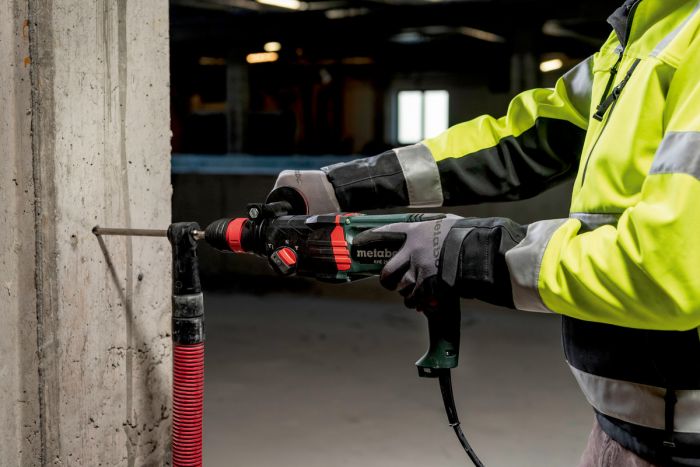 Перфоратор Metabo KHE 2645 Q, 850Вт, SDS-plus, 2.9Дж, 3 режими, 0-1150об/хв, 3.1кг