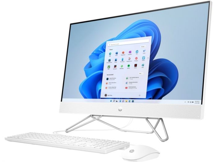 Комп'ютер персональний моноблок HP All-in-One 27" FHD IPS AG, Intel i5-1235U, 8GB, F512GB, UMA, WiFi, кл+м, Win11H, білий