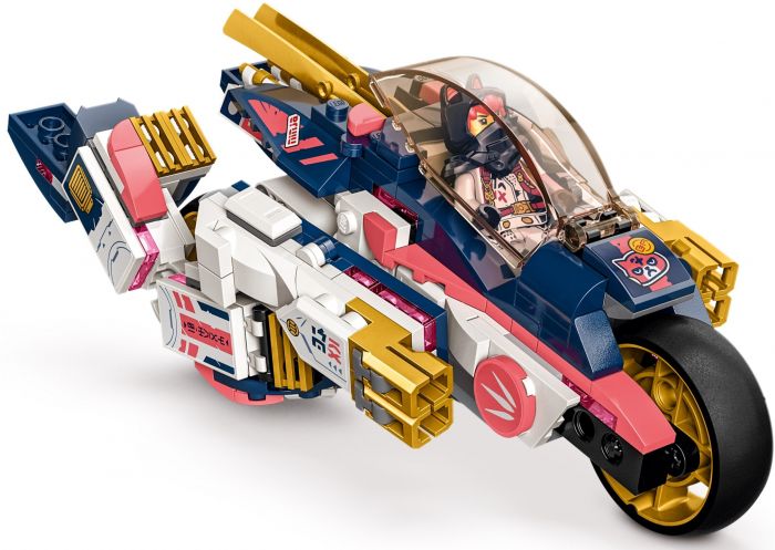 Конструктор LEGO Ninjago Перегоновий робобайк-трансформер Сори
