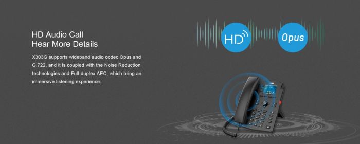 SIP-телефон Fanvil X303G Enterprise