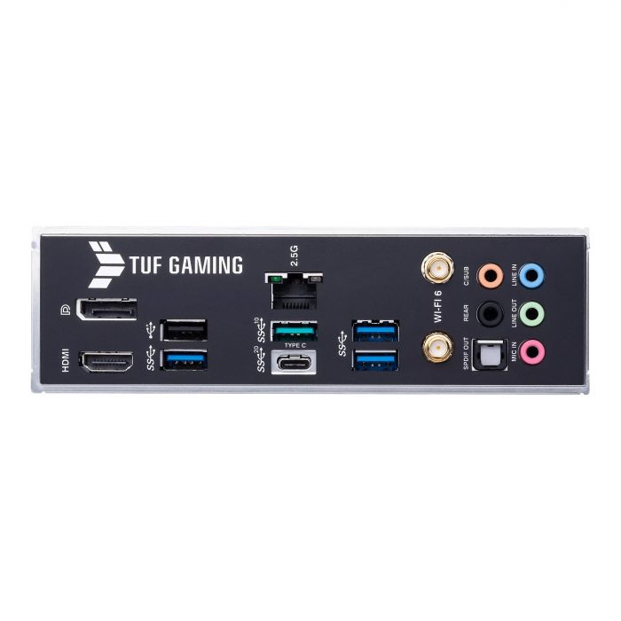 Материнcька плата ASUS TUF GAMING B660-PLUS WIFI D4 s1700 B660 4xDDR4 M.2 HDMI DP Wi-Fi BT ATX