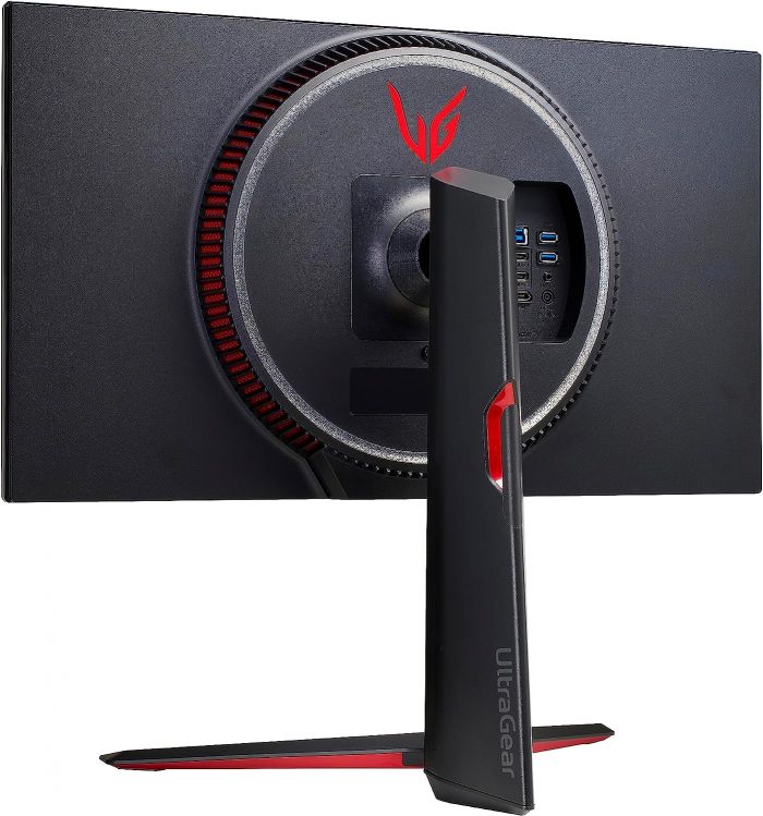 Монітор LG 27" 27GP95R-B 2xHDMI, DP, USB, Audio, NanoIPS, 3840x2160, 160Hz, 1ms, DCI-P3 98%, G-SYNC, FreeSync, Pivot, HDR600
