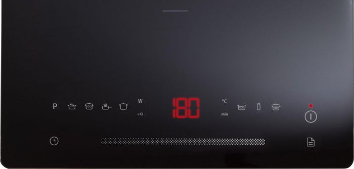 Індукційна плитка Gorenje ICY2000SP, 1 зона нагріву, 9 рівнів потужності, сенсорне упр, чорний