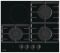 Варильна поверхня Gorenje комбінована (3 газ + 1 склокерам. ), 60см, чавун, чорний