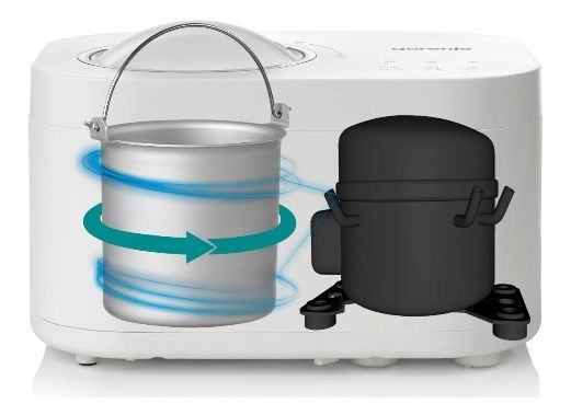Морожениця Gorenje ICM10W, елекронне упр, чаша - 1 л