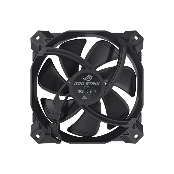 Корпусный вентилятор ASUS ROG STRIX XF 120, 120мм, 250-1800rpm, 4pin PWM, 22.5dBa