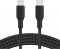 Кабель заряджання/синхронізації Belkin USB-С > USB-С 3м, 100Вт, плетений, чорний
