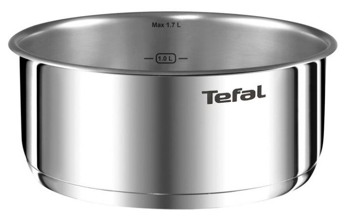 Набір посуду Tefal Ingenio Emotion 4 предмети, нержавіюча сталь, змінна ручка, 16 см (1.7 л), 18 см (2.2 л), 20 см (2.7 л)