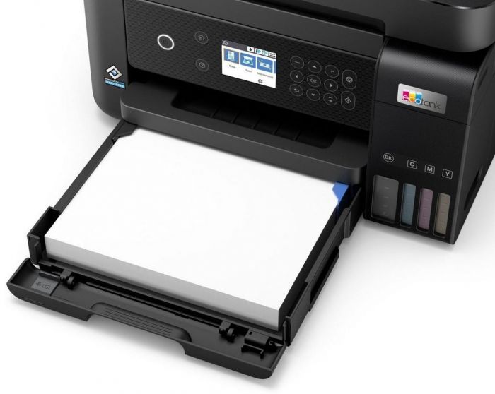 БФП ink color A4 Epson EcoTank L6270 33_20 ppm ADF Duplex USB Ethernet Wi-Fi 4 inks Black Pigment