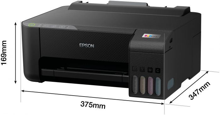 Принтер ink color A4 Epson EcoTank L1250 33_15 ppm USB Wi-Fi 4 inks