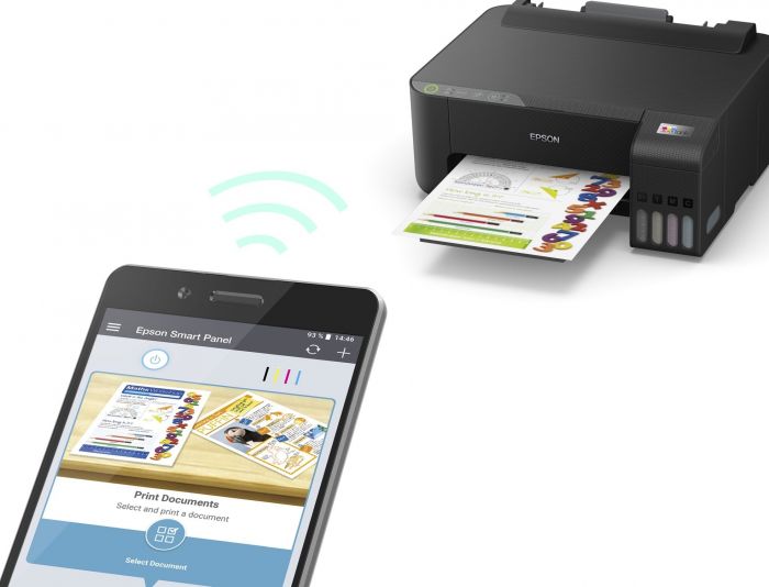 Принтер ink color A4 Epson EcoTank L1250 33_15 ppm USB Wi-Fi 4 inks