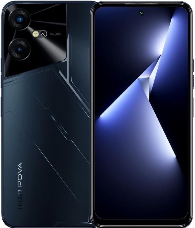 Смартфон TECNO POVA NEO 3 (LH6n) 6.82" 8/128GB, 2SIM, 7000mAh, Mecha Black
