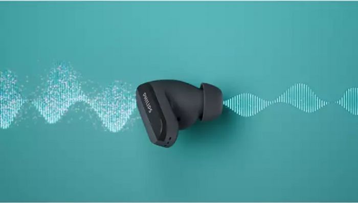 Навушники TWS Philips TAT3508 BT 5.3, ANC, IPX4, SBC, LC3, Чорний