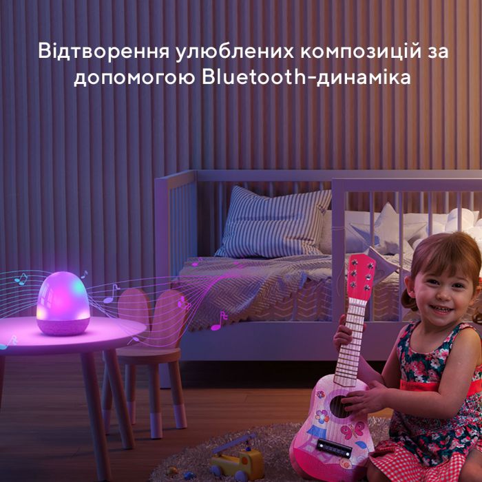 Настільний світильник розумний Govee H6057 Night Light, RGBIC, WI-FI/Bluetooth, білий