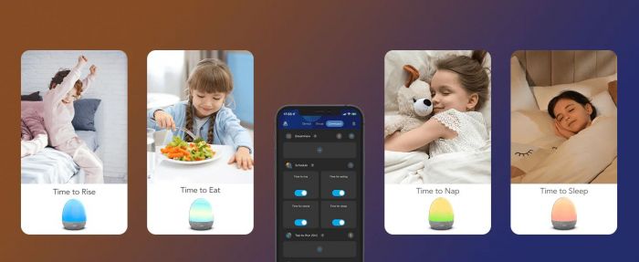 Настільний світильник розумний Govee H6057 Night Light, RGBIC, WI-FI/Bluetooth, білий