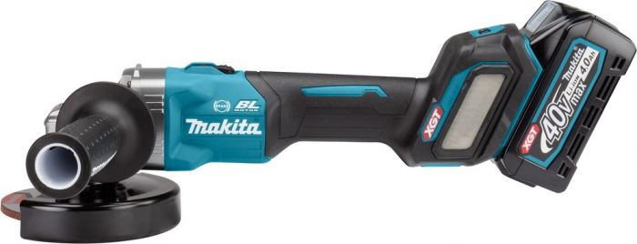 Шліфмашина кутова акумуляторна Makita GA023GM201 125мм XGT 36В 2х4А·год 3000-8500об·хв 3.3кг