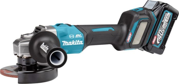 Шліфмашина кутова акумуляторна Makita GA023GM201 125мм XGT 36В 2х4А·год 3000-8500об·хв 3.3кг