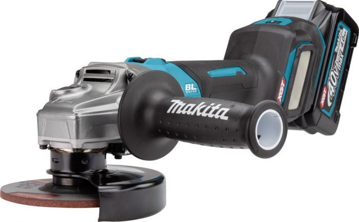 Шліфмашина кутова акумуляторна Makita GA023GM201 125мм XGT 36В 2х4А·год 3000-8500об·хв 3.3кг