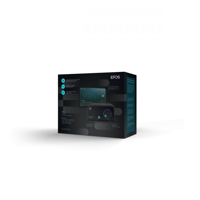 Звукова карта зовнішня EPOS GSX 300, 7.1, black