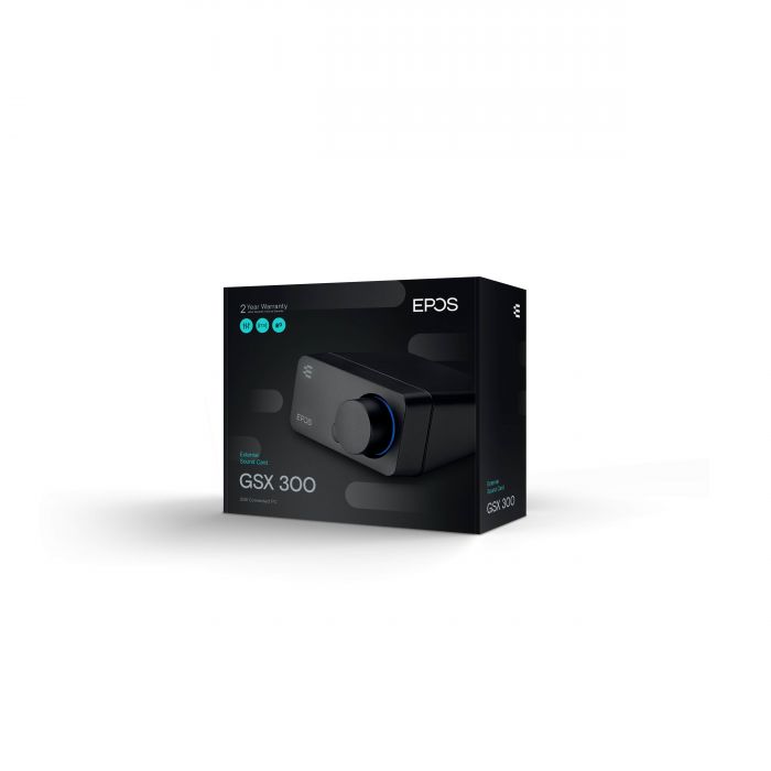 Звукова карта зовнішня EPOS GSX 300, 7.1, black