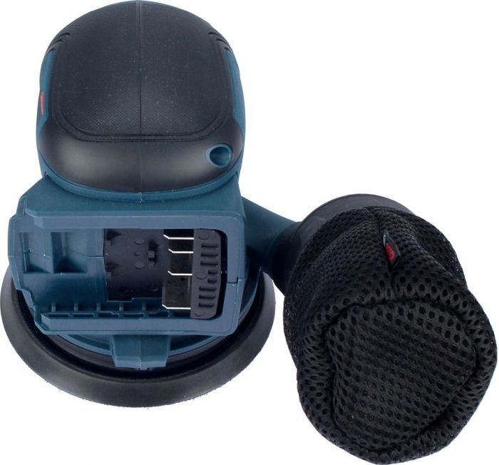 Шліфмашина ексцентрикова акумуляторна Bosch GEX 185-LI, 18В, 125 мм, 6000-10000 об/хв, 0.93 кг, без АКБ та ЗП