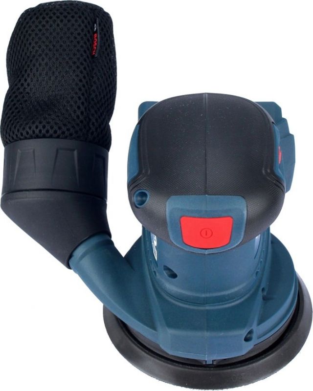 Шліфмашина ексцентрикова акумуляторна Bosch GEX 185-LI, 18В, 125 мм, 6000-10000 об/хв, 0.93 кг, без АКБ та ЗП