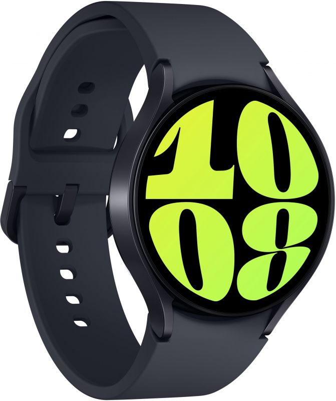 Смарт-годинник Samsung Galaxy Watch 6 44mm (R940) 1.47", 480x480, sAMOLED, BT 5.3, NFC, 2/16GB, чорний