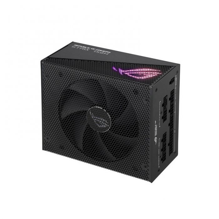 Блок живлення ASUS ROG STRIX AURA  (750W), >90%, 80+ Gold, 135мм, 1xMB 24pin(20+4), 2xCPU 8pin(4+4), 4xMolex, 5xSATA, 3xPCIe 8pin(6+2), Fully Modular, ARGB, ROG-STRIX-750G-AURA-GAMING