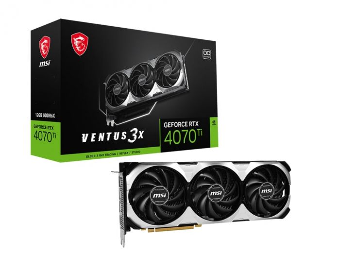 Відеокарта MSI GeForce RTX 4070 TI 12GB GDDR6X VENTUS 3X OC