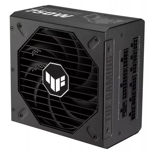 Блок живлення ASUS TUF GAMING (750W), >90%, 80+ Bronze, 135мм, 1xMB 24pin(20+4), 2xCPU 8pin(4+4), 4xMolex, 8xSATA, 4xPCIe 8pin(6+2), TUF-GAMING-750B