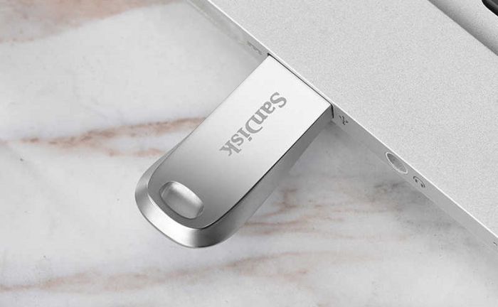 Накопичувач SanDisk  256GB USB 3.1 Type-A Ultra Luxe