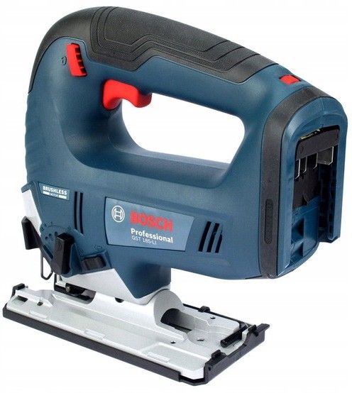 Лобзик Bosch GST 185-LI, акумуляторний 18В, хід 26мм, 0-3500 об/хв, 2.4 кг, без АКБ та ЗП