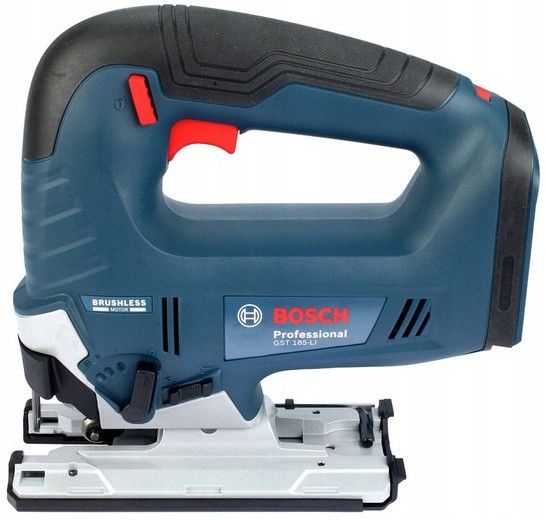 Лобзик Bosch GST 185-LI, акумуляторний 18В, хід 26мм, 0-3500 об/хв, 2.4 кг, без АКБ та ЗП